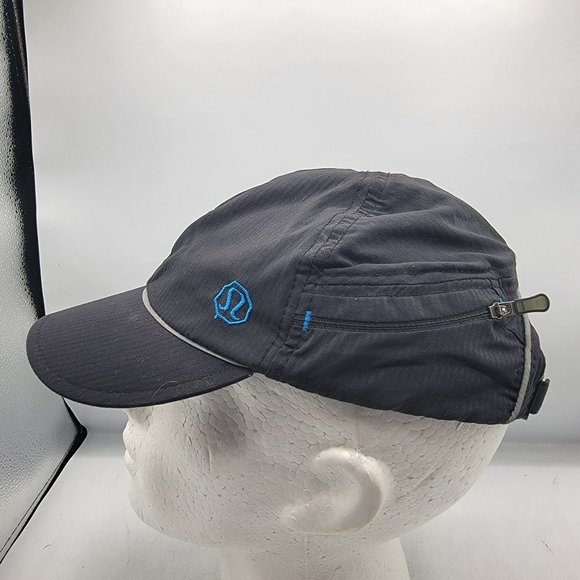 Lululemon Lightspeed Run Hat Black Casual Athletic Zipper Lightweight Hiking main image 5